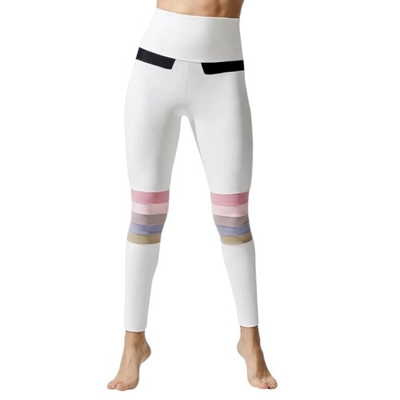 Port de Bras Moto Rainbow Legging Medium - Picture 1 of 5
